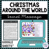 Christmas Around the World Secret Message Activity for Goo