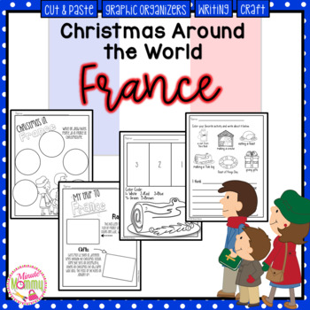 Preview of Christmas Around the World Unit | France Scrapbook