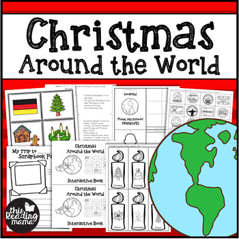 Preview of Christmas Around the World Unit Study