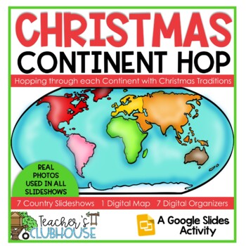 Preview of Christmas Around the World - Christmas Continent Hop