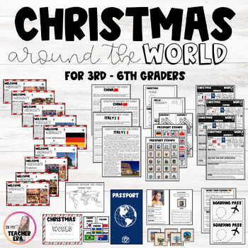 Preview of Christmas Around the World: Upper Elementary (3rd, 4th, 5th, 6th Grade)