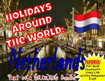 Preview of Christmas Around the World | Winter Holidays: the Netherlands + PowerPoint