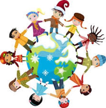 Preview of Christmas Around the World flipchart for activboard