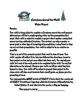 Preview of Christmas Around the World project