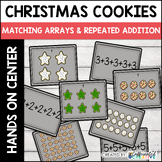 Christmas Arrays Math Activity  Christmas Cookie Arrays Ma