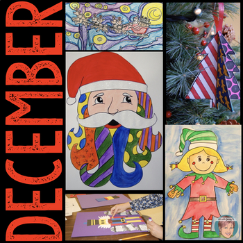 Preview of Christmas Activities BUNDLE | 6 Classroom Arts & Craft Projects for the Holidays