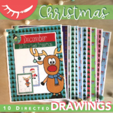 Christmas Art Activities │Christmas Directed Drawing