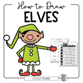 Christmas Art Activity • How to Draw Elves • Fun Art Sub Lesson