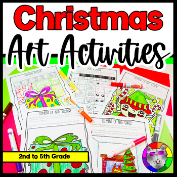 Christmas Art Lesson Activity Booklet, Christmas Activities, Worksheets