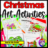 Christmas Art Lesson Activity Booklet, Christmas Activitie