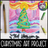 Christmas Art Lesson, Ted Harrison Christmas Tree Art Proj