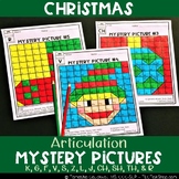 Christmas: Articulation Mystery Pictures