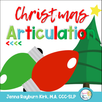 Preview of Christmas Articulation: Speech Therapy Card Games