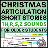 Christmas Articulation Stories | TH, R, S, & Z Sounds | Ol