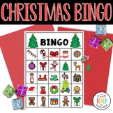 Christmas Bingo Game - December Holiday Games and Activities