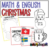 Math & English | Christmas BUNDLE