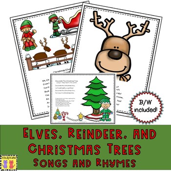 Christmas BUNDLE Songs and Rhymes AND Roll, Count, and Cover Games by ...