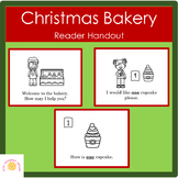 Christmas Bakery Counting Guided Reader Handout