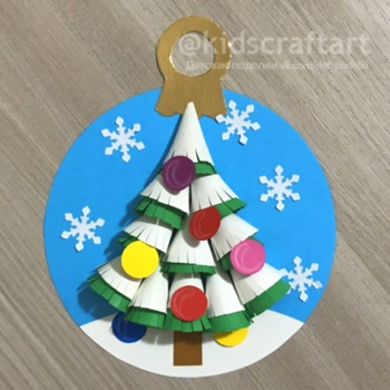 Christmas Bauble Tree Craft Classroom Door Decor Bulletin Board ...