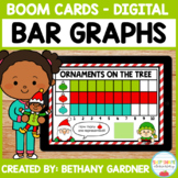 Christmas Bar Graphs - Boom Cards - Distance Learning - Digital