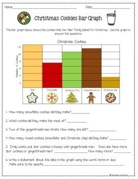 christmas bar graphs pictographs by holmquists homeroom tpt