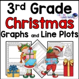 Christmas Bar Graphs Picture Graphs and Line Plots 3rd Grade