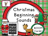 Christmas Beginning Sound Match-- BOOM Cards