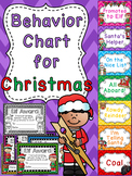 Christmas Behavior Chart (Fun December Classroom Managemen