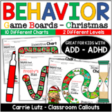 Christmas Behavior Incentive Charts / Game Boards for Kids