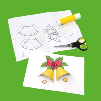 Christmas Bells 3D Craft – 10 Minutes of Quality Time
