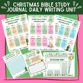 Christmas Bible Journaling Writing Prompts 3 Week Writing 