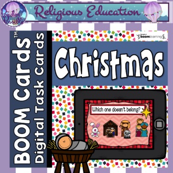 Preview of Christmas: Bible Theme BOOM Cards (Digital & Distance Learning)