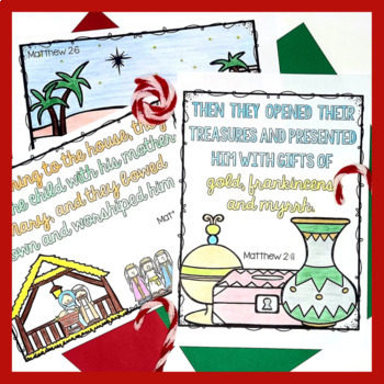 Christmas Bible Verse Coloring Pages by Joyful Hearts - Bible Class