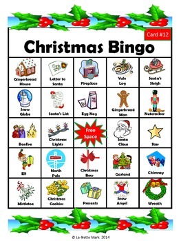 Christmas Activities - Bingo by La-Nette Mark | TPT