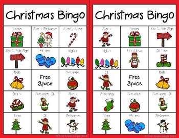 Christmas Bingo by My Teaching Jungle | TPT