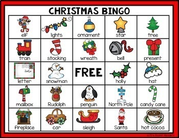 Christmas Bingo by JD's Rockin' Readers | Teachers Pay Teachers