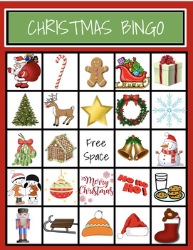 Christmas Bingo by Andrea Miller | TPT