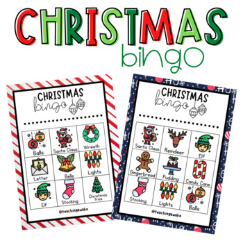 Christmas Bingo by Teaching Awake | Teachers Pay Teachers