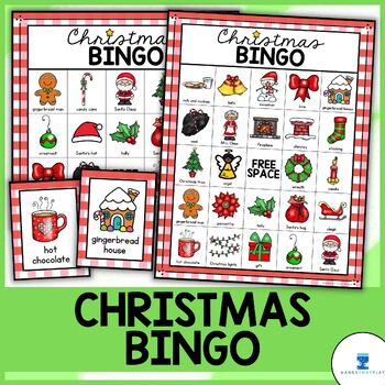 Christmas Bingo by Hands That Play | TPT