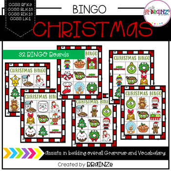Preview of Christmas Bingo Activity Game
