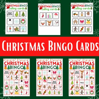 Christmas Bingo Activity Game | Christmas Bingo Cards | Christmas ...