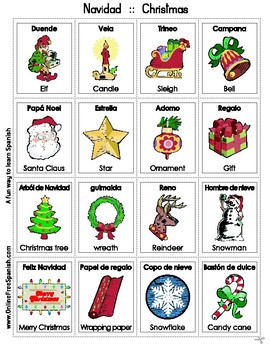 Preview of Christmas Bingo Bilingue - Navidad Bingo