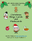 Christmas Bingo Cards and Flashcards