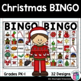 Christmas Bingo Cards for Early Readers - Christmas Winter