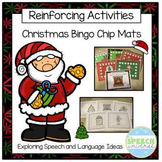 Christmas Bingo Chip Mats