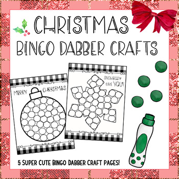 Christmas bingo markers