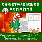 Christmas Bingo Activity