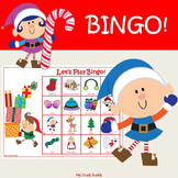 Christmas Bingo Game (Christmas Party Game, Bingo Cards)