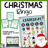 Christmas Bingo for Listening and Inferencing | Holiday Pa