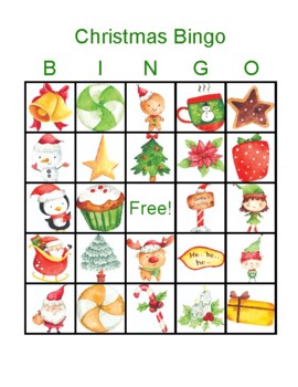 Christmas Bingo (Includes 35 different cards PLUS call cards!) by ...